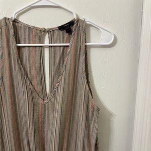 Anthropology Drew Linen Jumpsuit w/Pockets sz 4